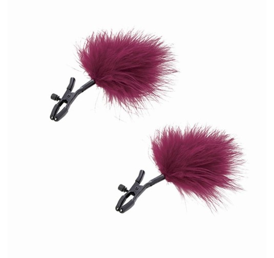 Zaciski na sutki - S&M Enchanted Feather Nipple Clamps